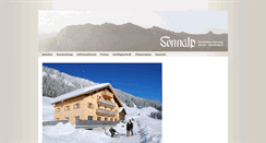Desktop Screenshot of ferienhaus-sonnalp.at